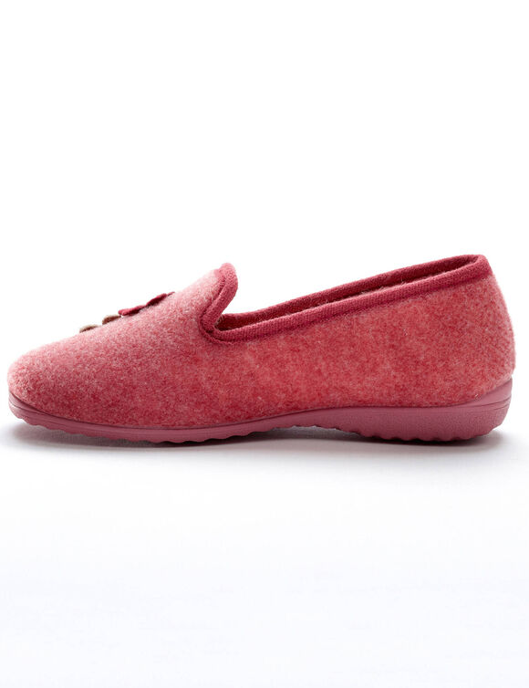 Pantoufles fleurs (framboise) Pantoufles fleurs (framboise)